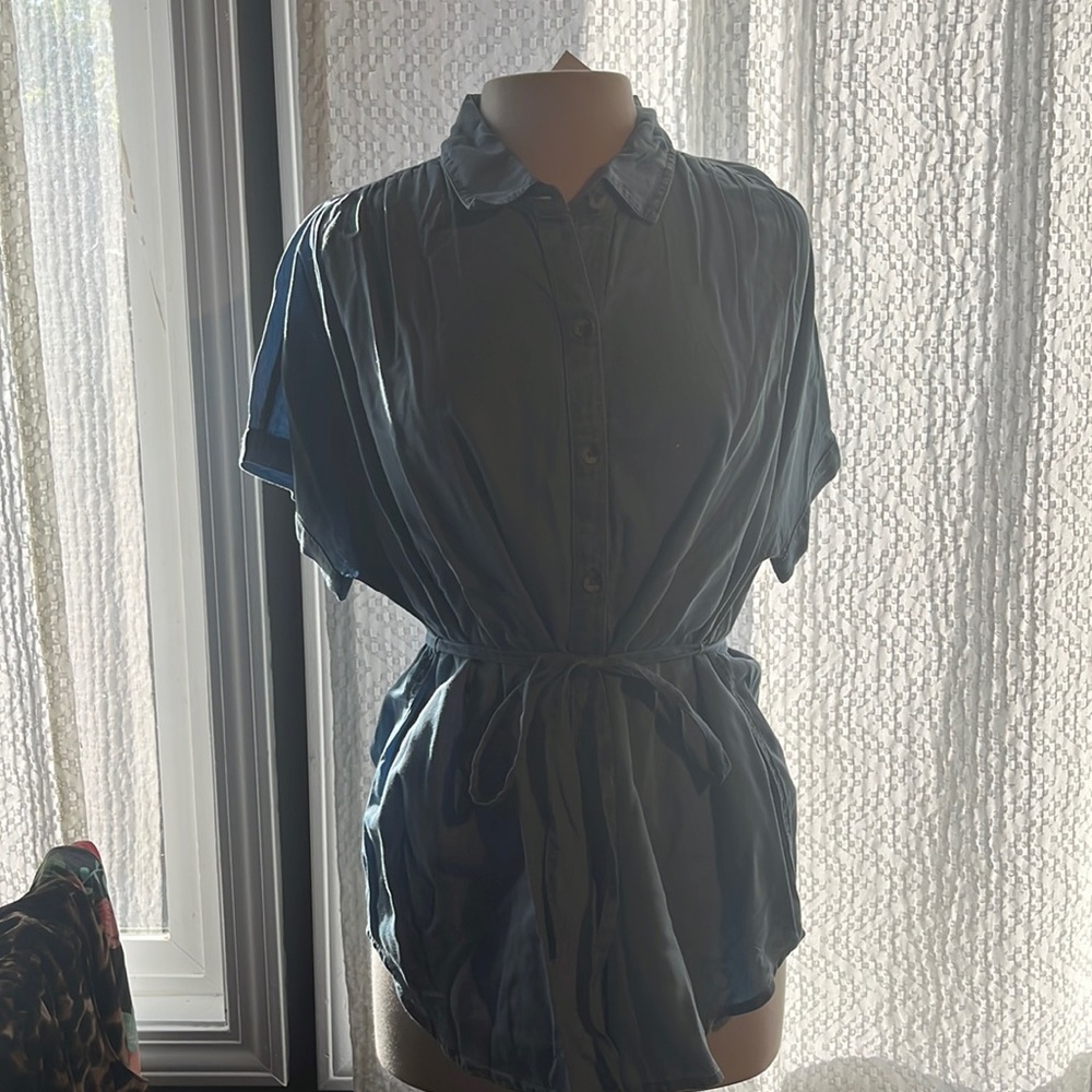 Motherhood Maternity Denim woven shirt